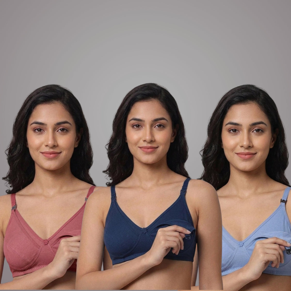 Non Padded New Mom Essential Combo- 7 Pieces