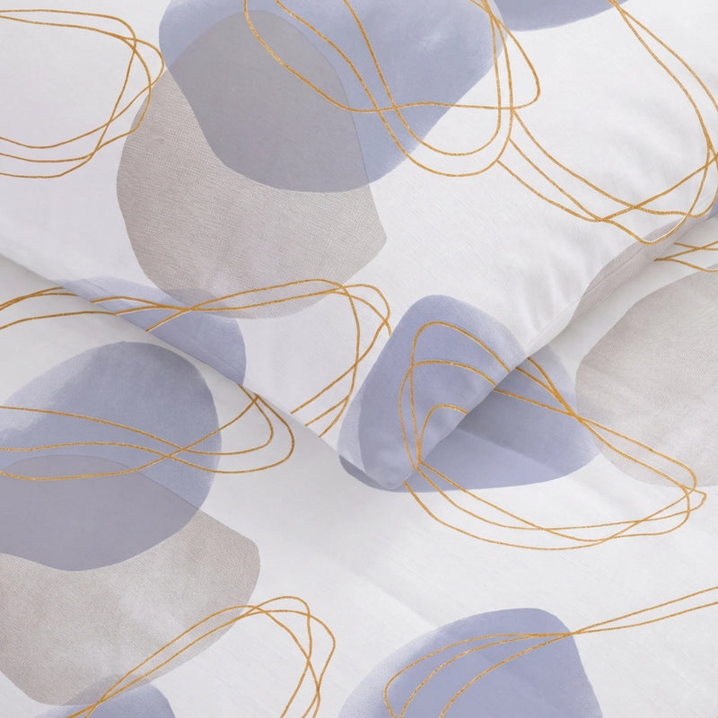 Spheres of Serenity - Printed Duvet Cover (Multicolor)-5