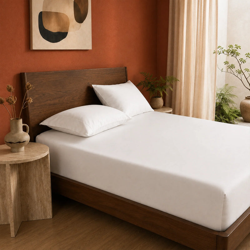 Organic Bamboo Fitted Sheet – Soft, Cool & Breathable-5