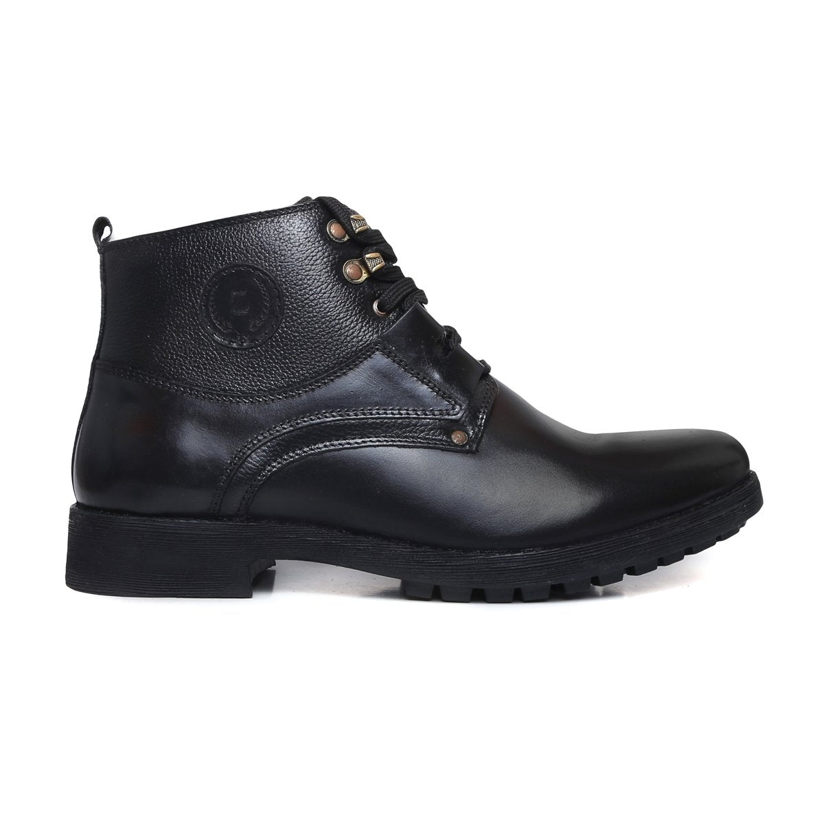 Men's Leather Ankle Boots – Burnished S-3581 | Zoom Shoes