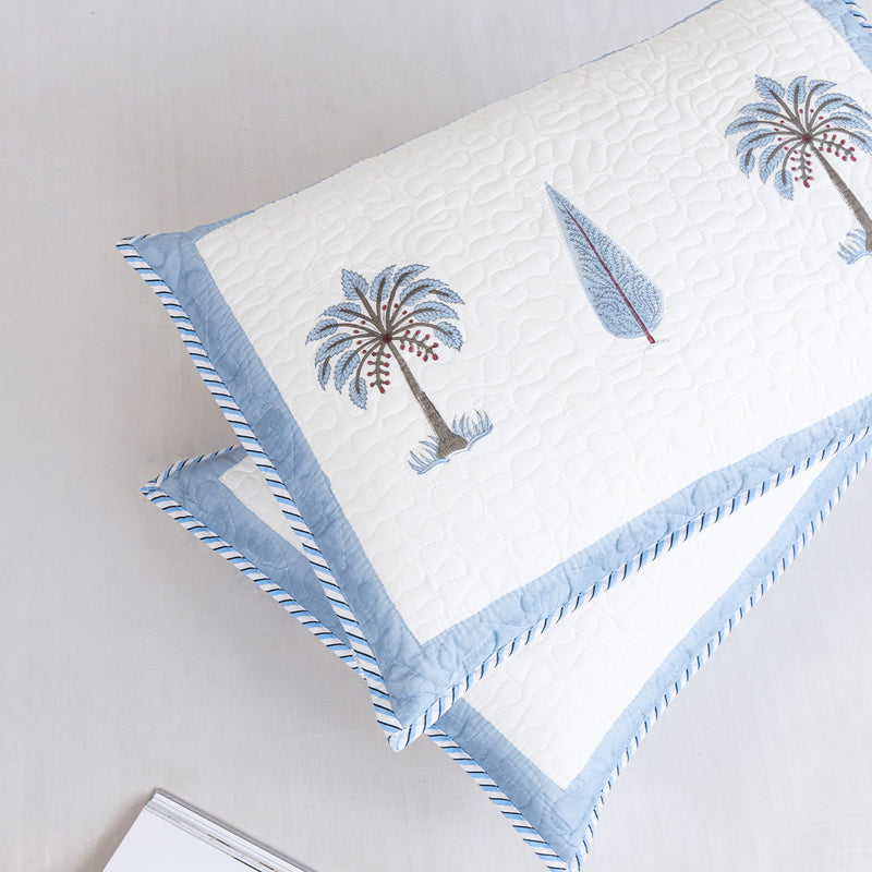 Blue Quilted Pillow Covers-10