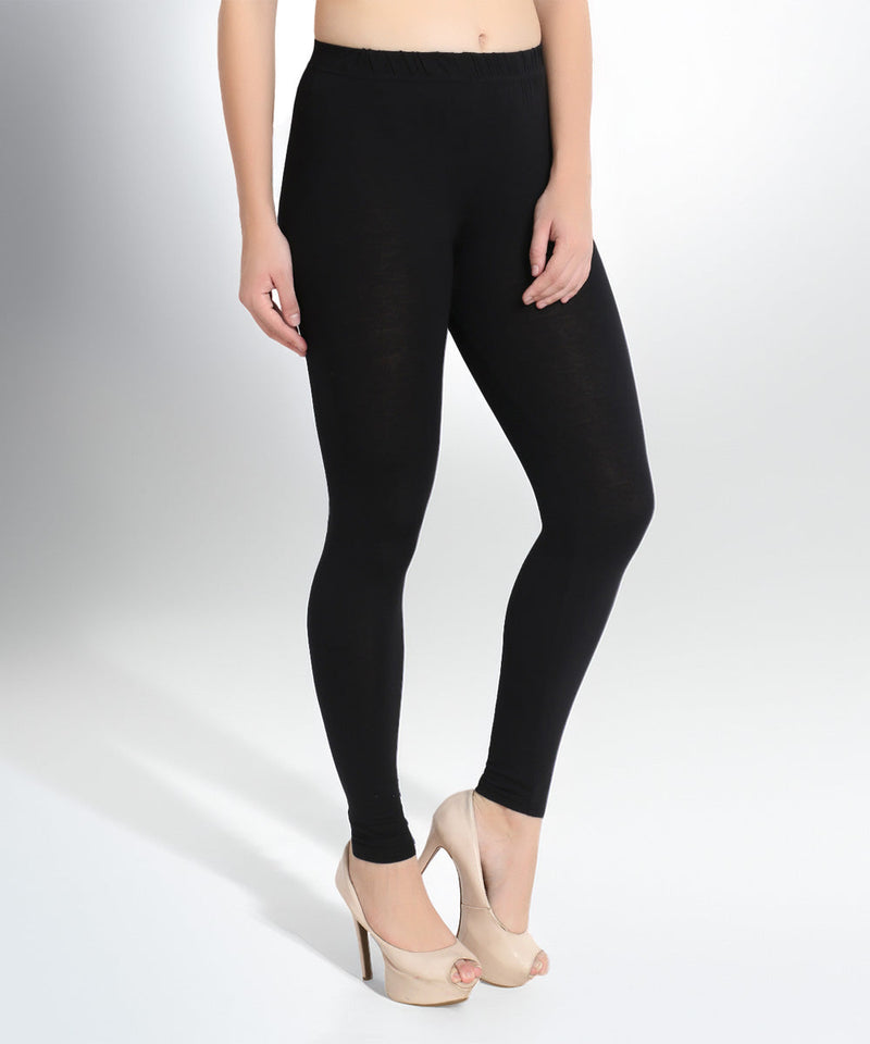 Naturefab Women's Organic Bamboo Legging Black-3