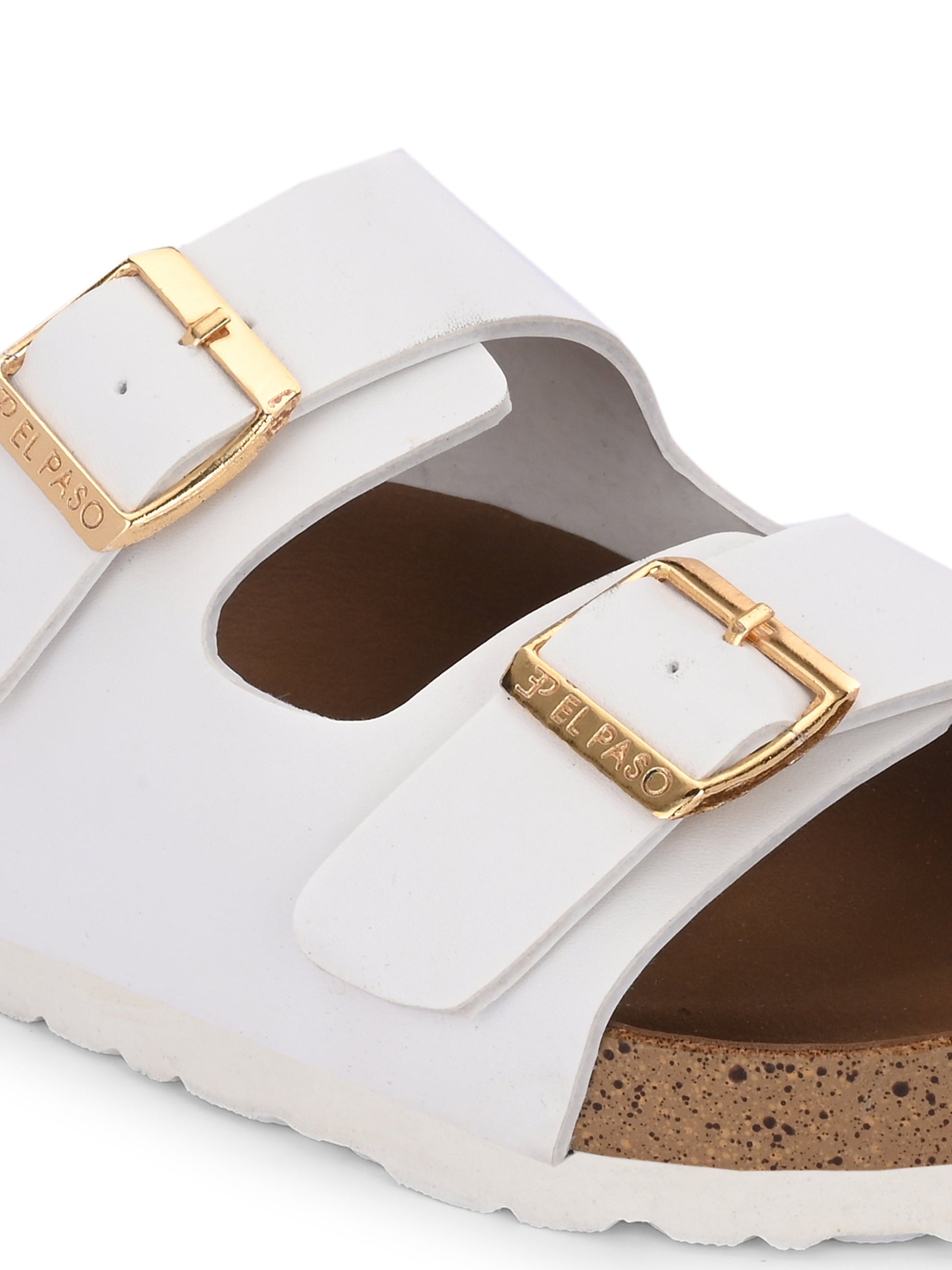 Luxurious Camel Leather Double-Strap Sandal For Women-30