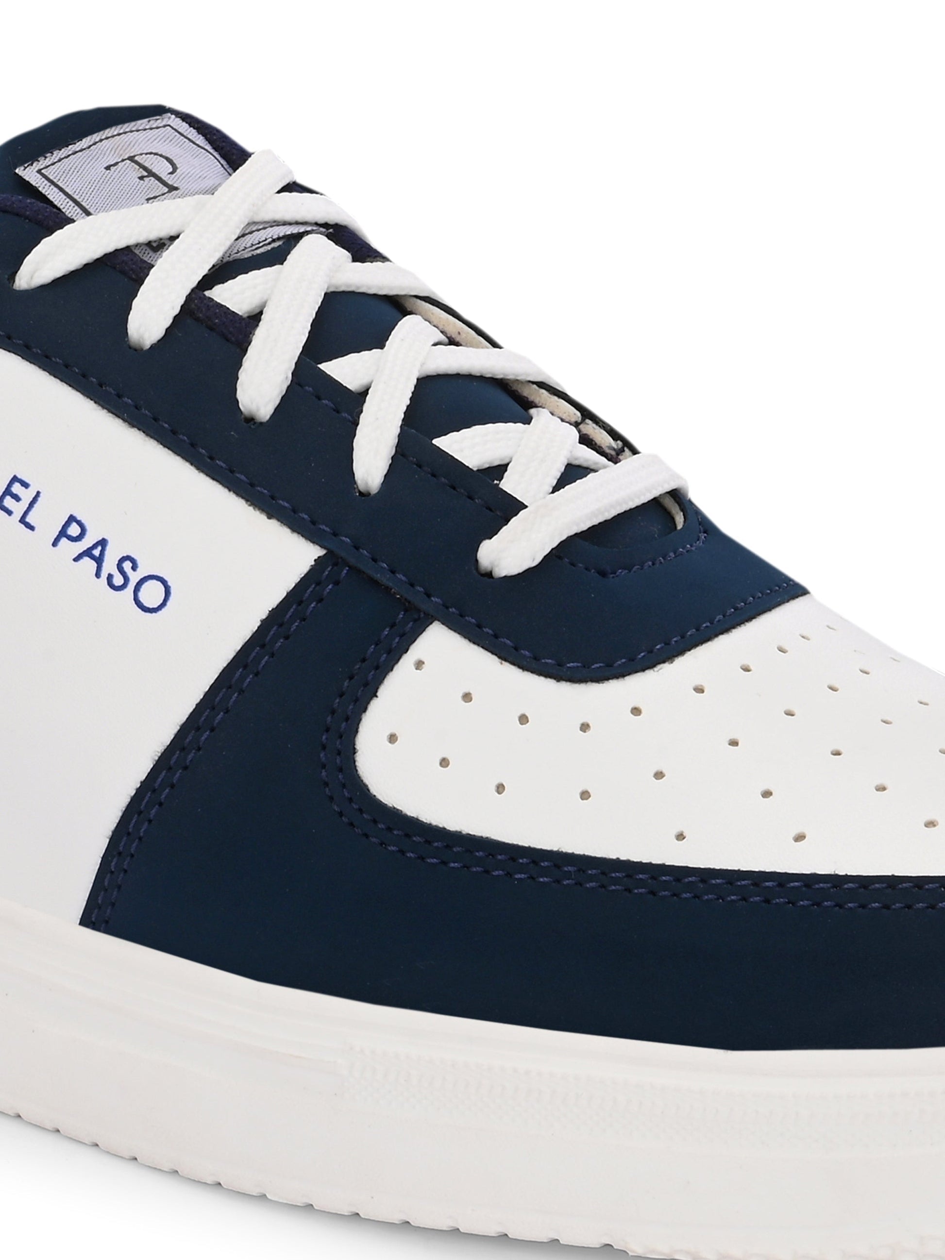 Men Solid Lace Up Sneakers-2