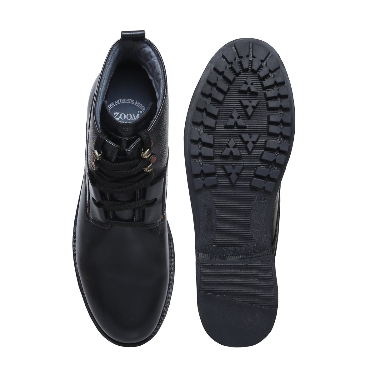Men's Leather Ankle Boots – Burnished S-3581 | Zoom Shoes