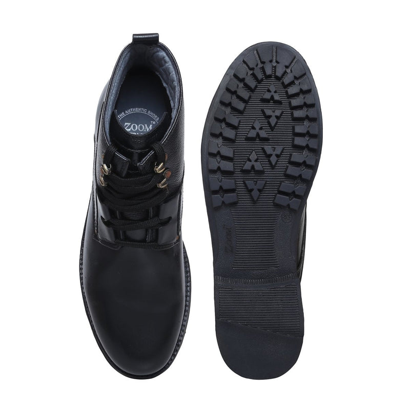 Men's Leather Ankle Boots – Burnished S-3581 | Zoom Shoes
