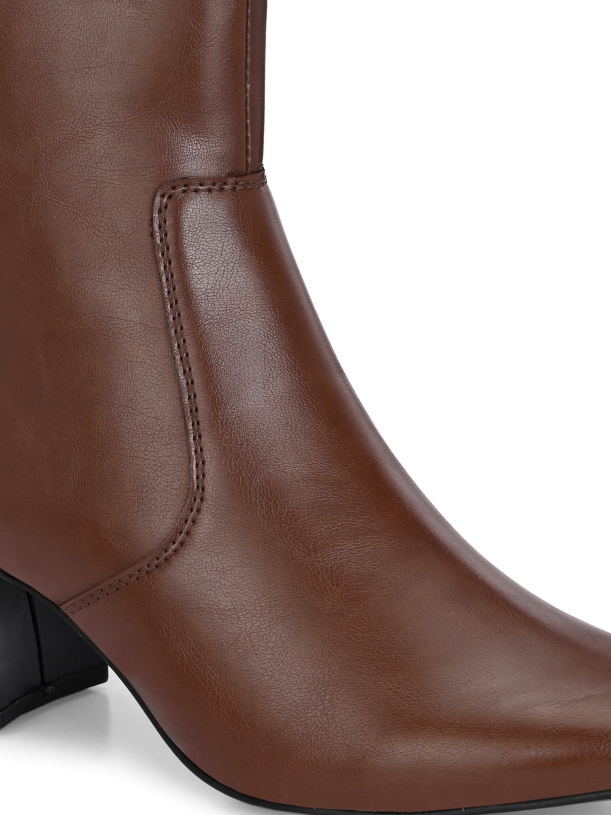 El Paso Women Faux Leather Casual Chelsea Boots-12