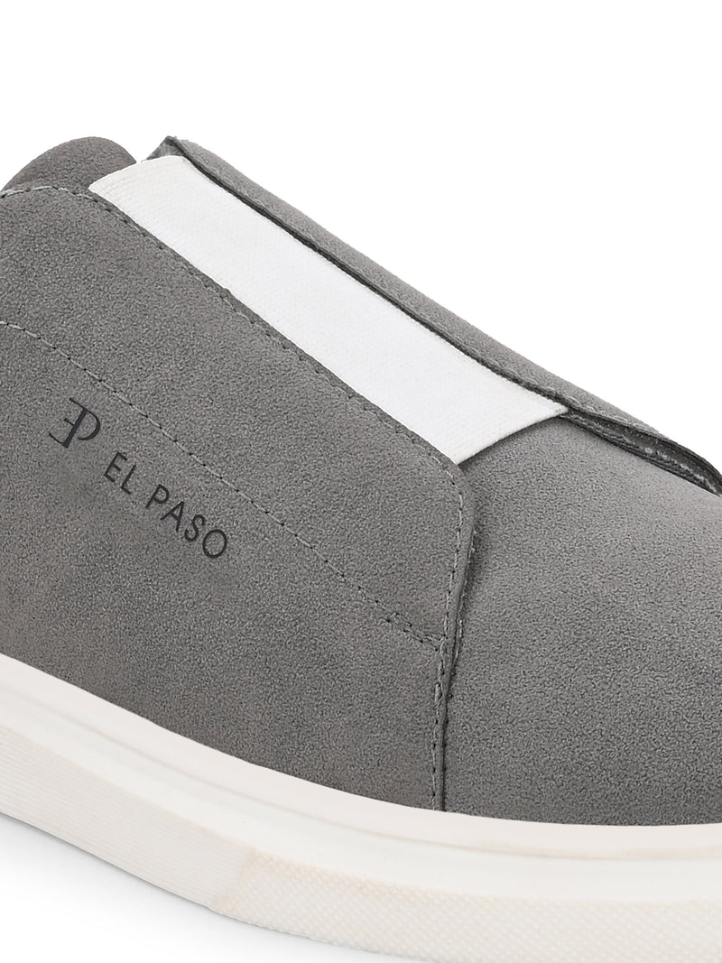 El PASO Men Round Toe Comfort Insole Lightweight Slip-On Sneakers - EP5204-14