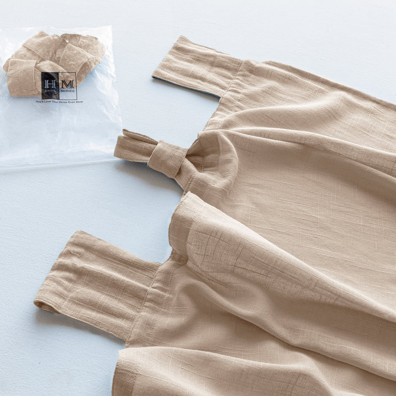 Fort Absolute - Twist Tab Top Sheer Curtain-5