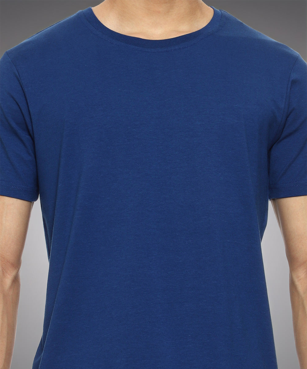 Naturefab Men's Organic Bamboo Tshirt Blue-5