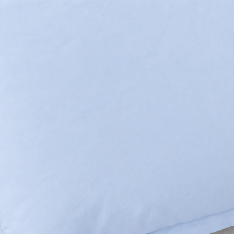Fort Nightingale - Solid Pillow Cover (Sky Blue) (Bedsheet Excluded)-5