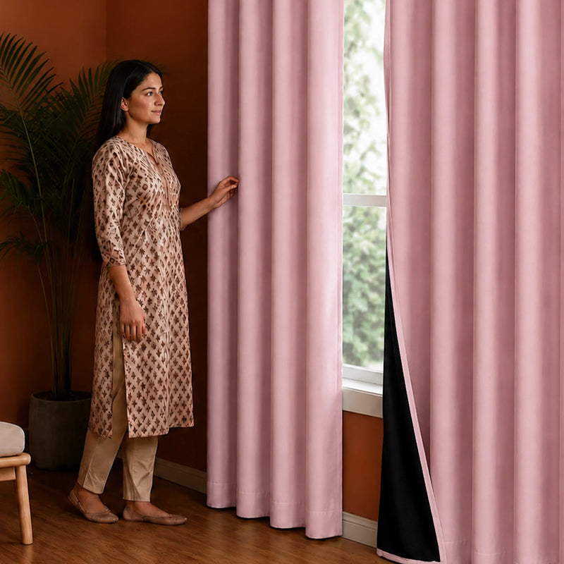Fort Essential - Black Backing Blackout Curtain-5