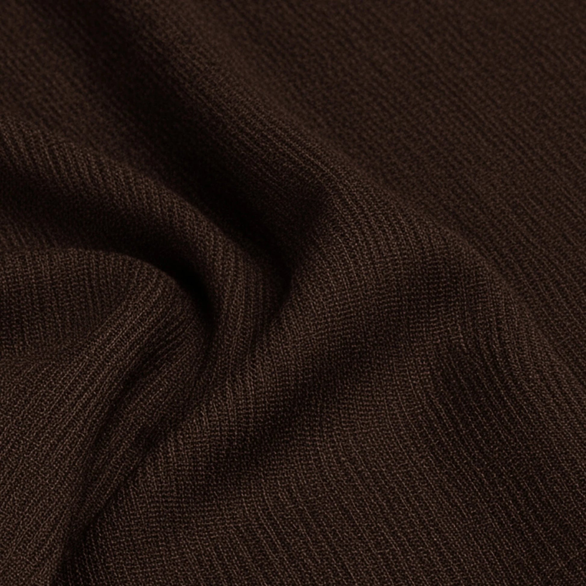 Chenille Solid Brown Sofa Cover-5
