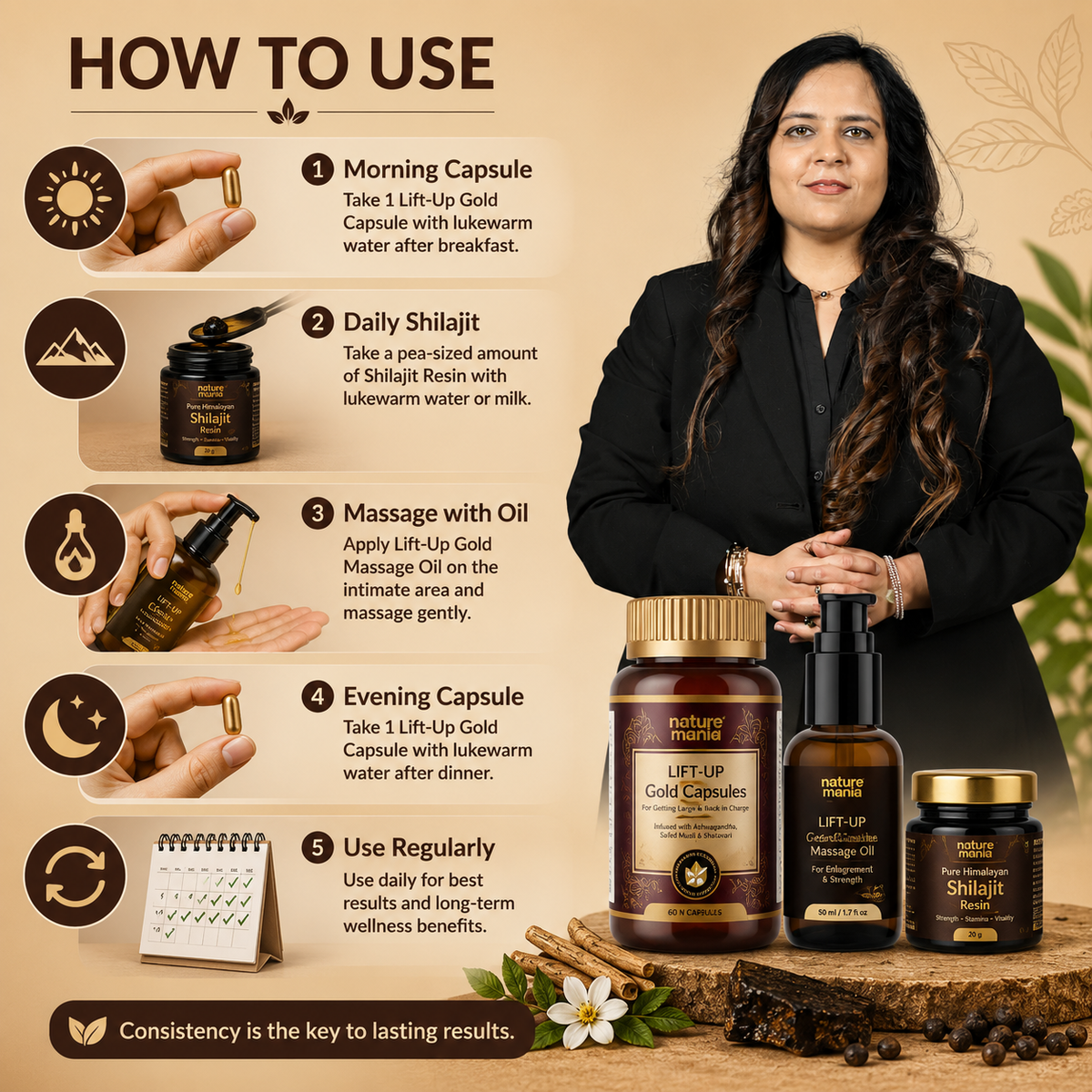 Nature Mania Size Combo (Male Enhancer LIFT UP Combo)