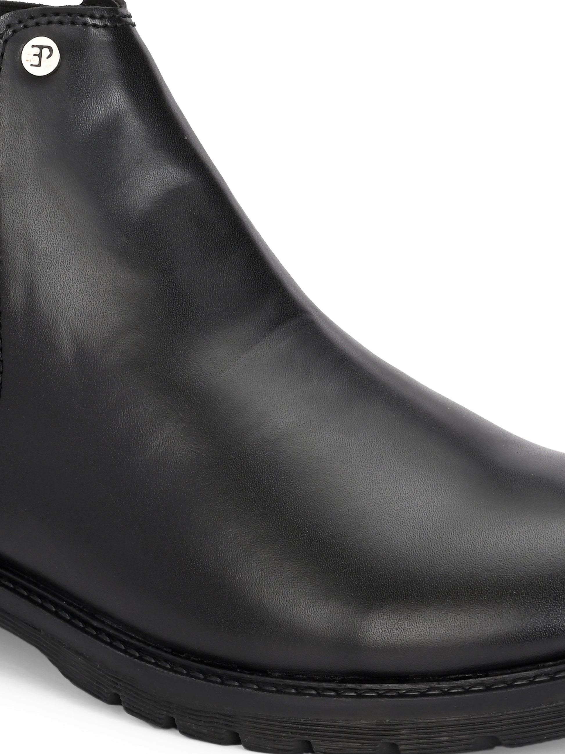 El Paso Men Faux Leather Casual Chelsea Boots-5