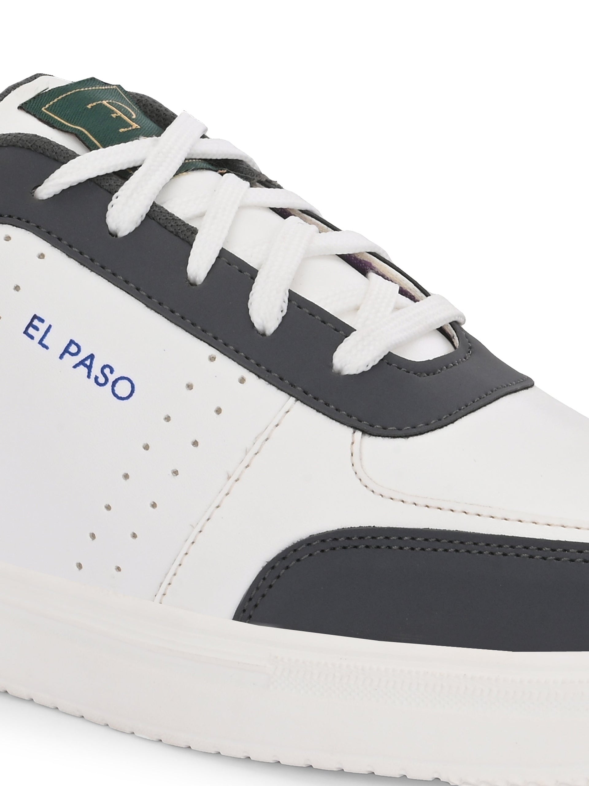 Men Colourblocked Round Toe Lightweight Sneakers