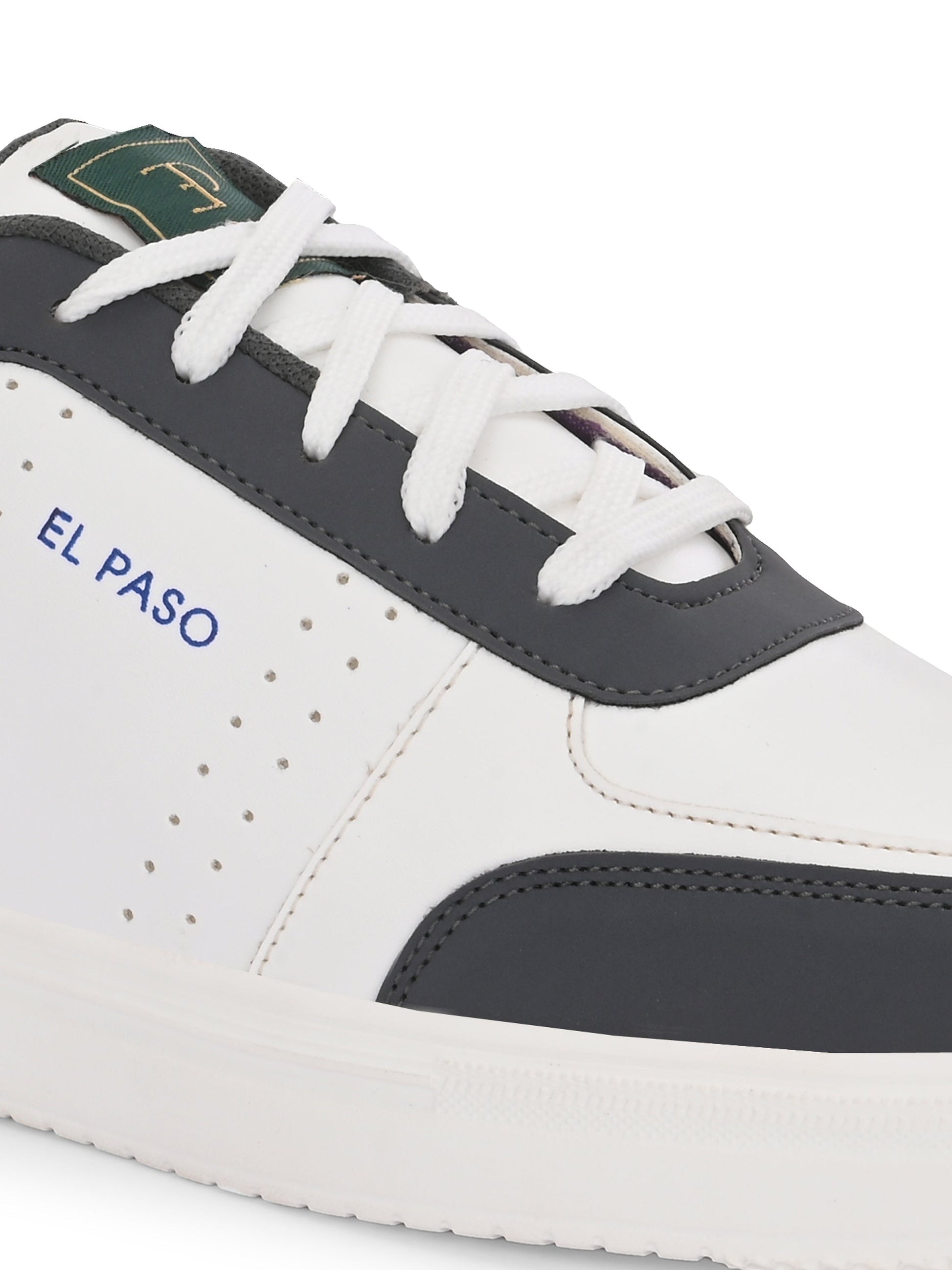 Men Colourblocked Round Toe Lightweight Sneakers-2