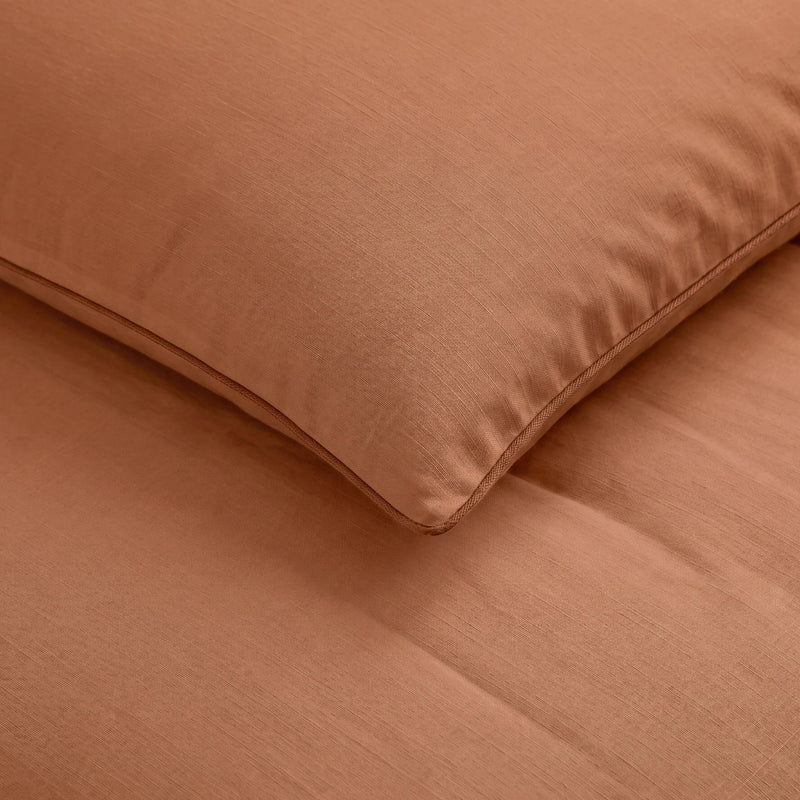 Fort Mellow - Solid Duvet Cover (Taupe)-5