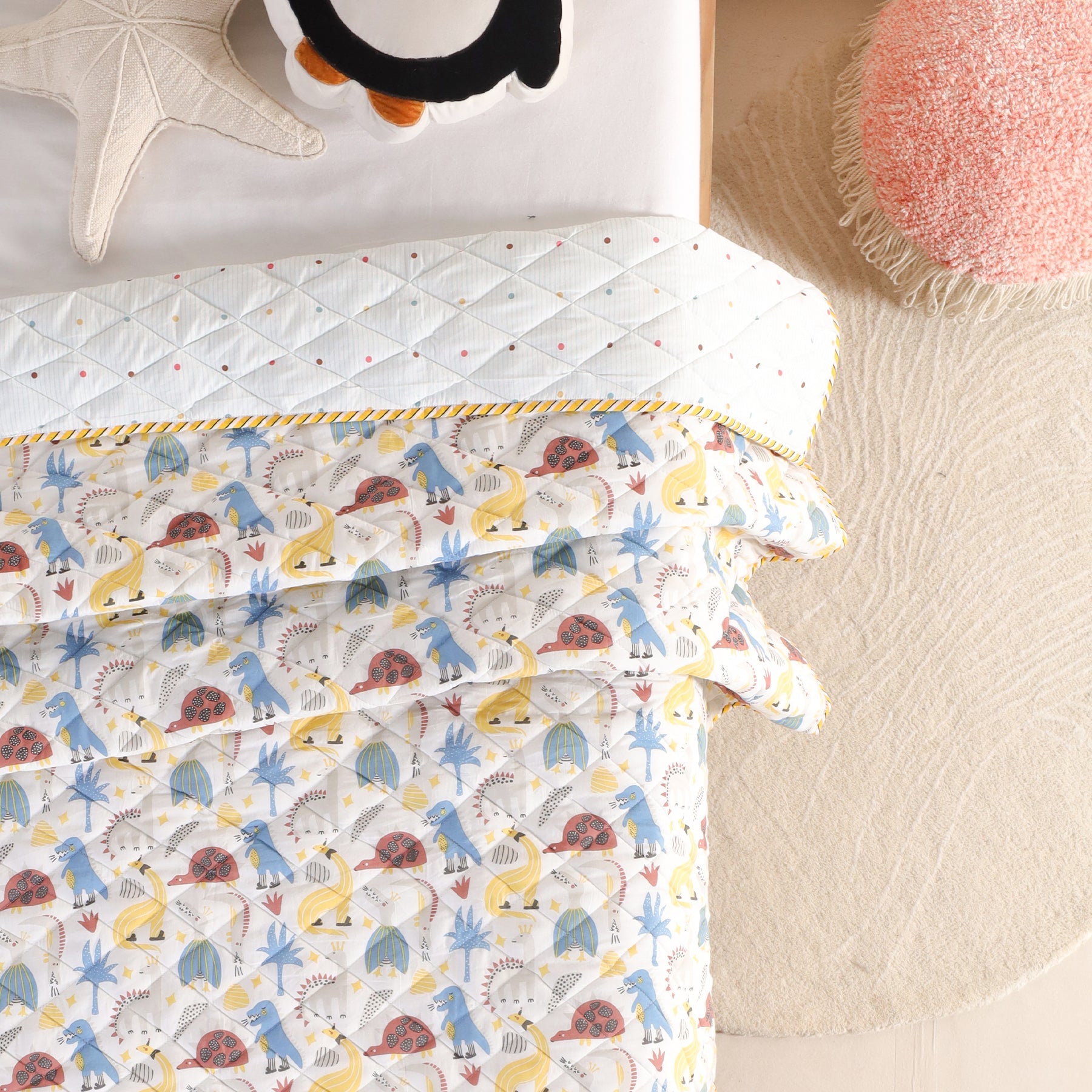 Imprimer Dino Adventure - Printed Baby Blanket