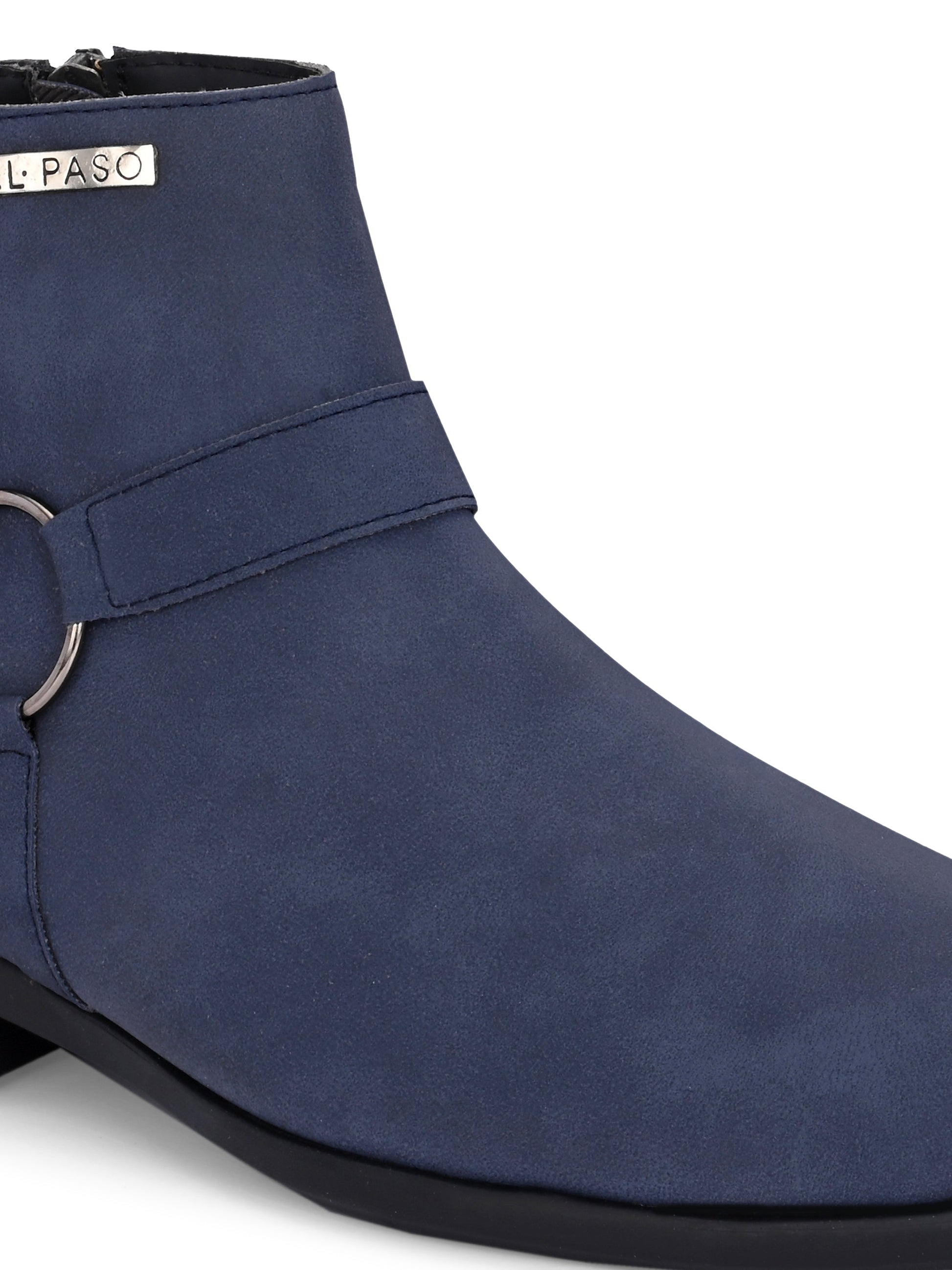 El Paso Men Faux Leather Casual Chelsea Boots-14