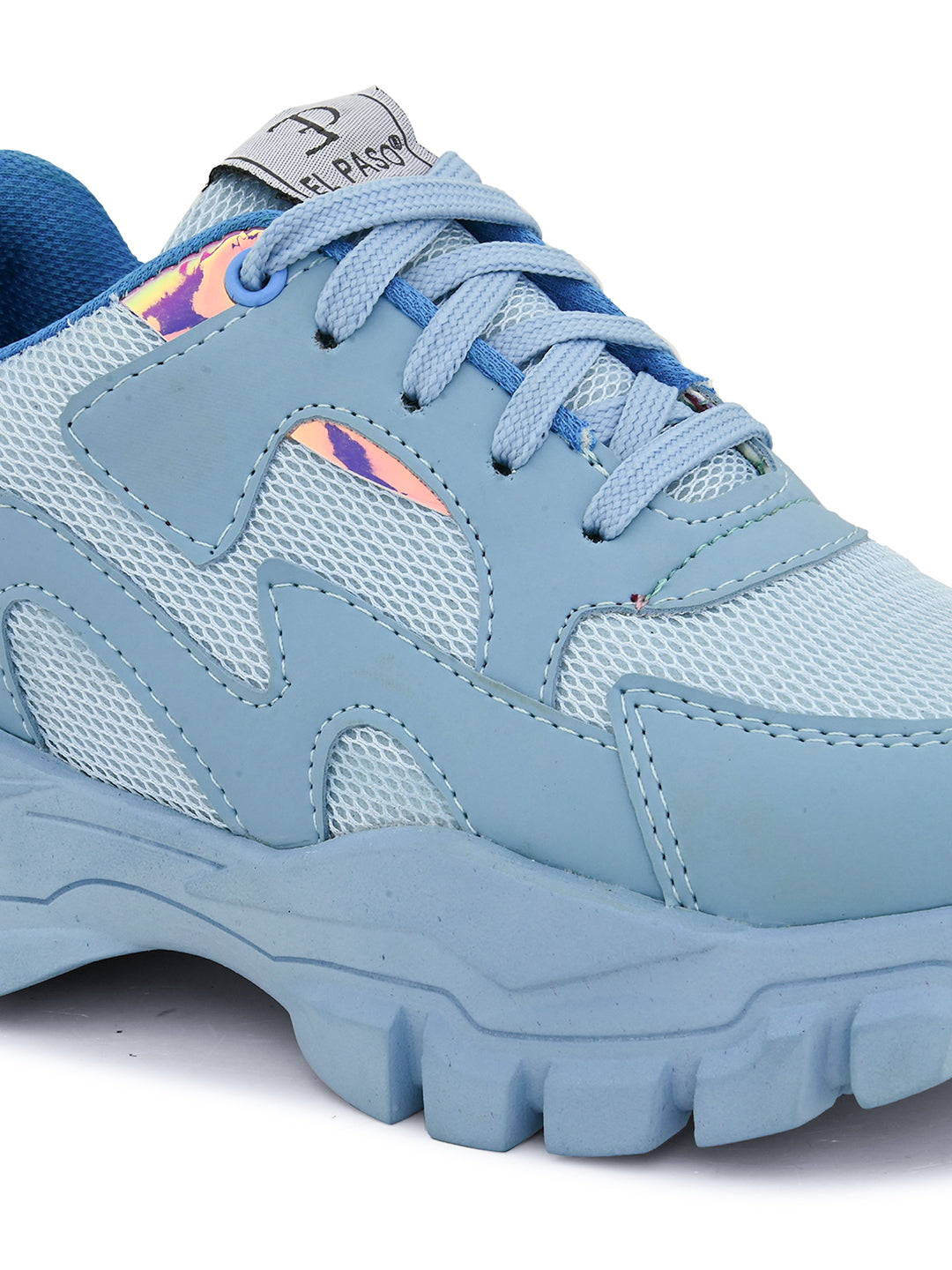 Lace-Ups Round Toe Women Sneakers-8