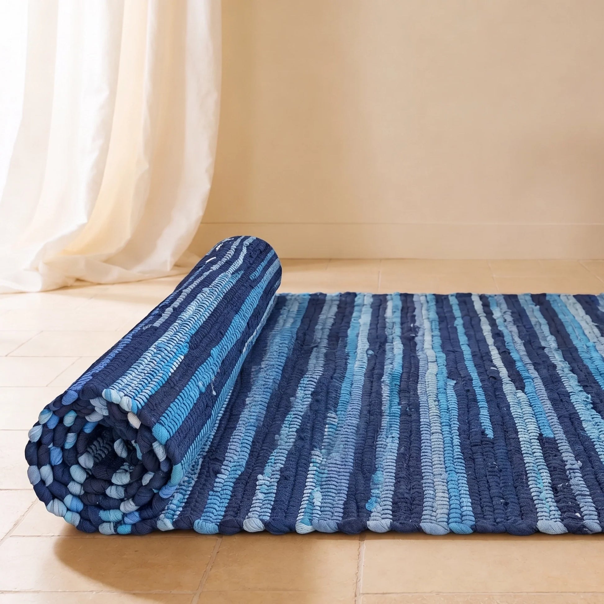 Earthology Harmony - Recycled Rug (Navy Blue)-5