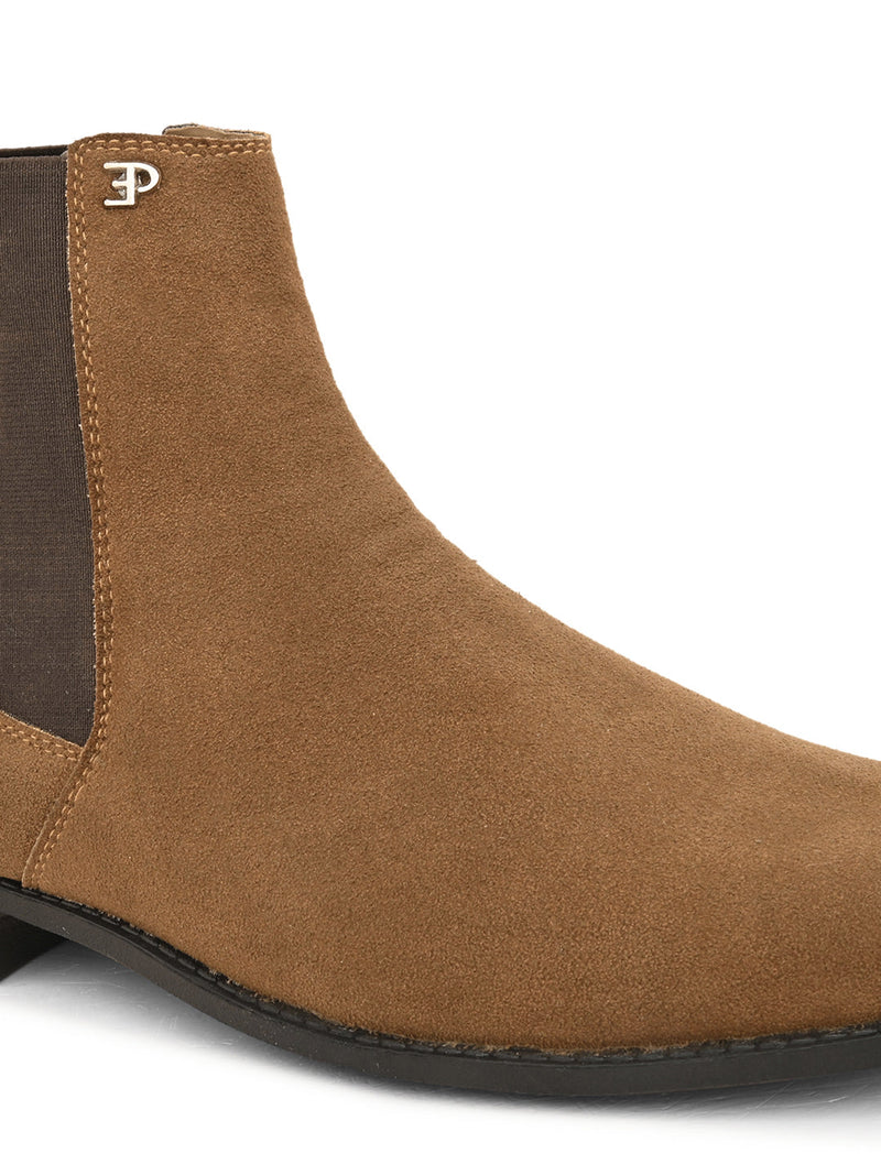 Beige Sovereign Boots-5