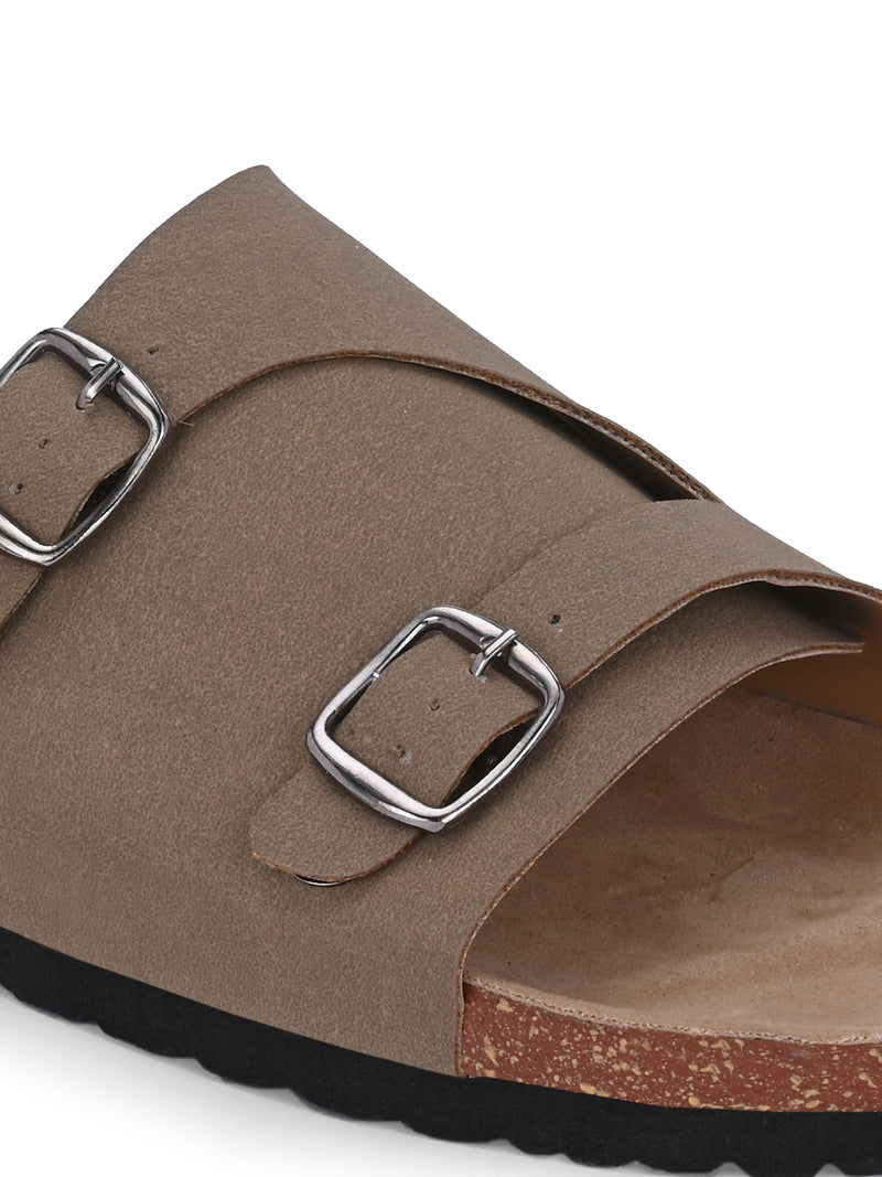 Ebony Dual-Strap Sandal-36