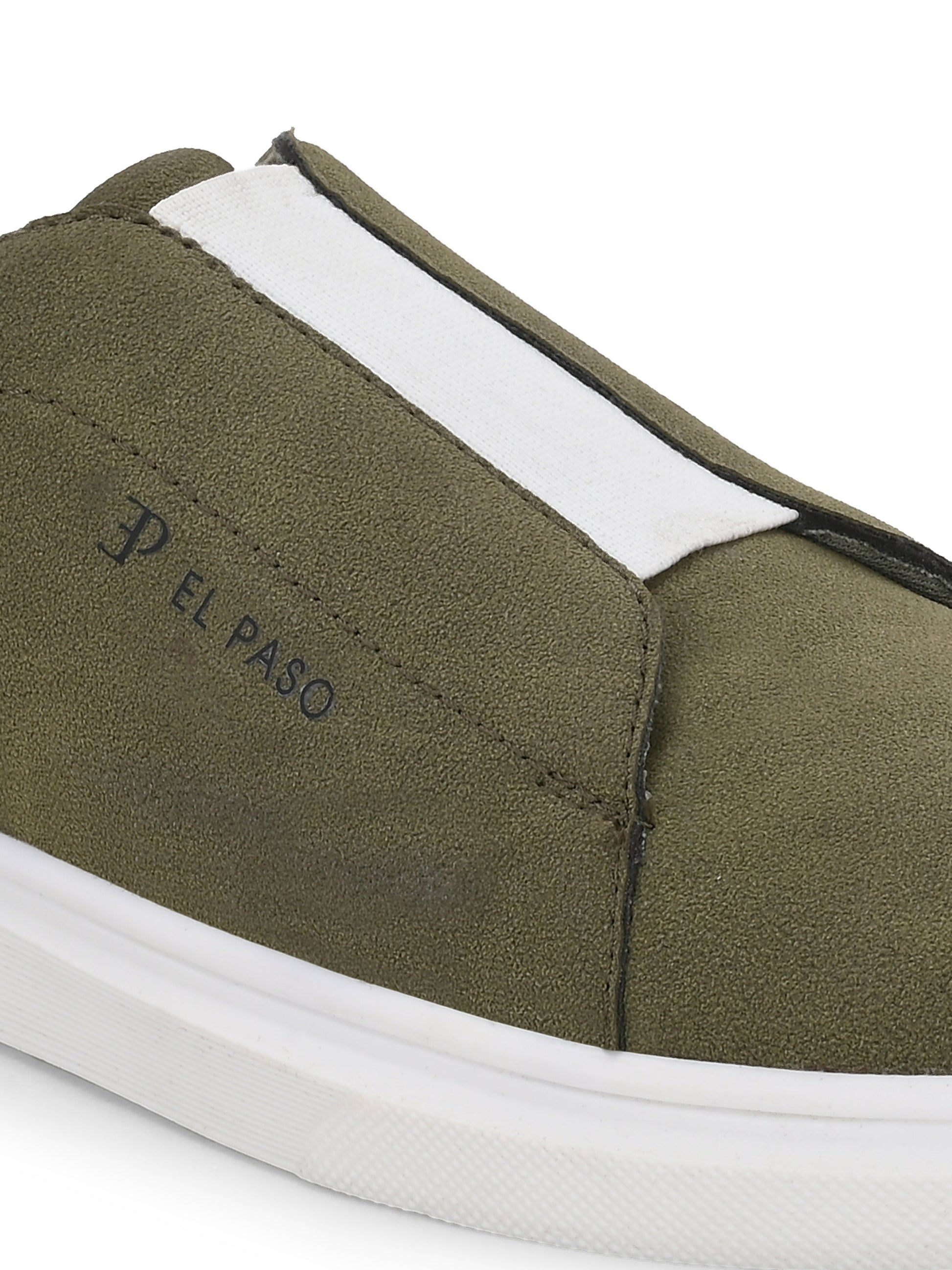 El PASO Men Round Toe Comfort Insole Lightweight Slip-On Sneakers - EP5204-5