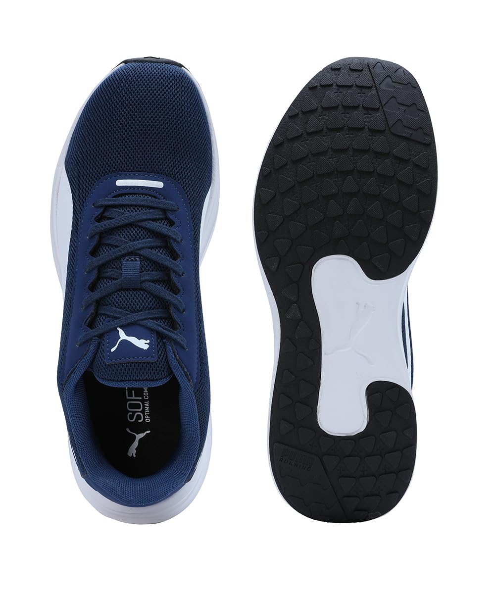 PUMA Puma Mens Fierce Runner Running Shoe 8 UK Persian Blue-White - image 5