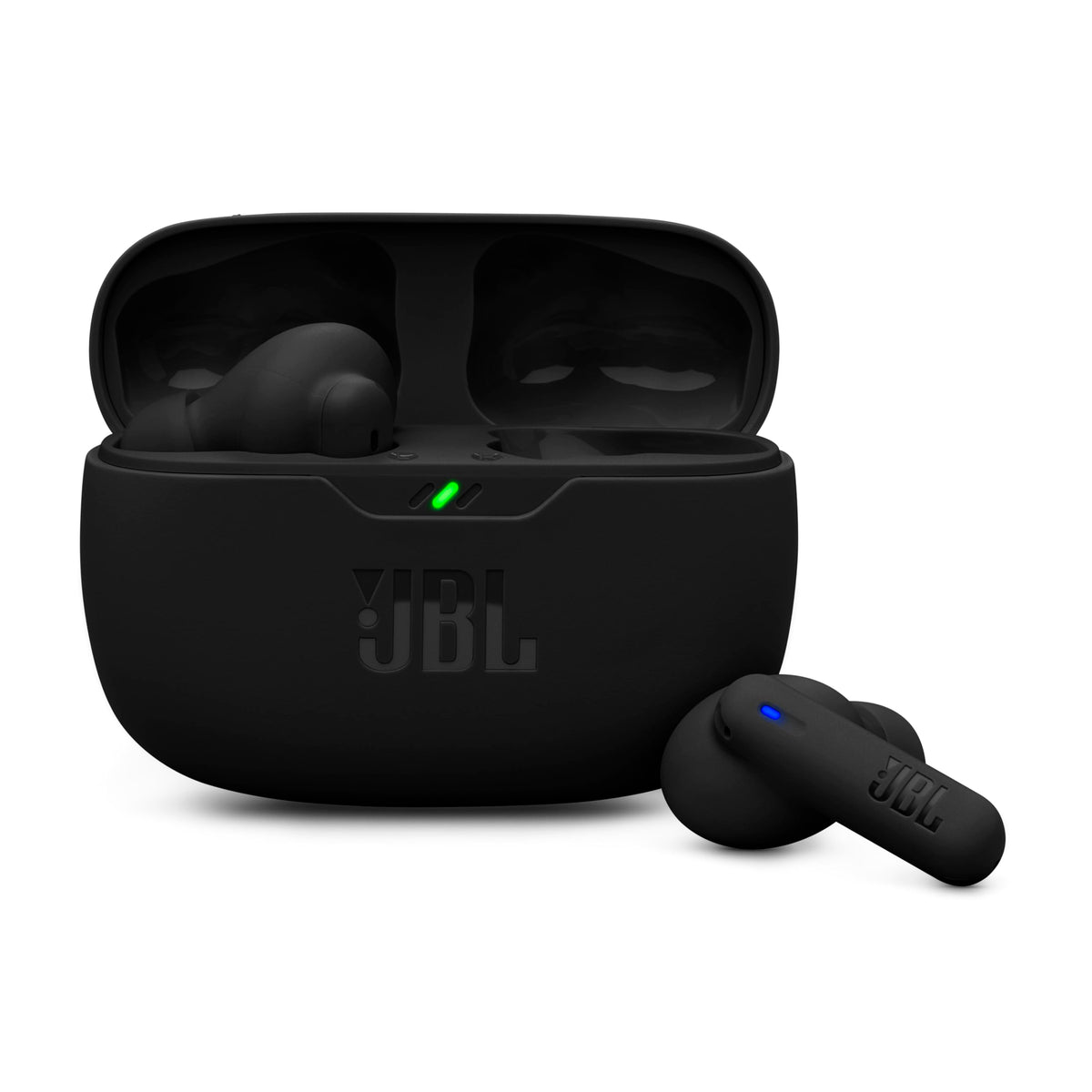 JBL JBL Wave Beam 2 Ear Buds Wireless BluetoothV5.3, Active Noise Cancellation Earbuds,Multi Connect, App for Customized Extra Bass Eq, Relax Mode,Speed Charge, 40H Playback, Fast Pair,4 Mics,IP54(Black) Black Standard - image 1