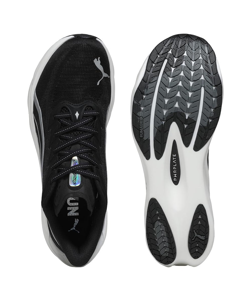 PUMA Deviate NITRO 4 Running Shoes - White-Feather Gray
