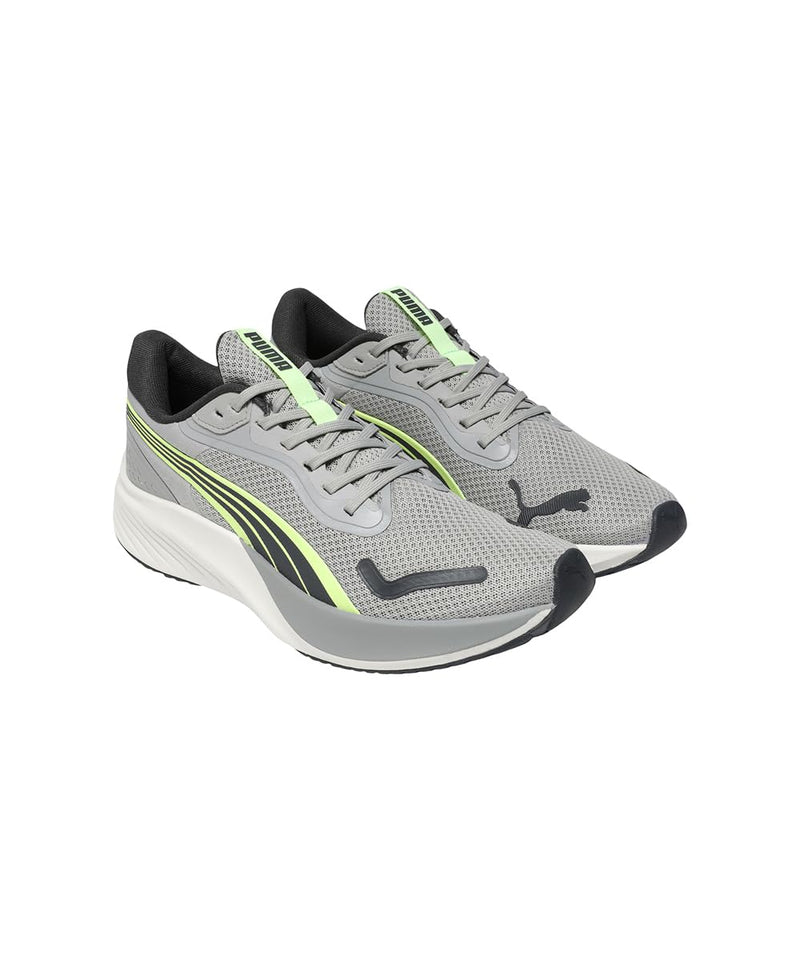 PUMA Pounce Lite Res Running Shoes - White-Black