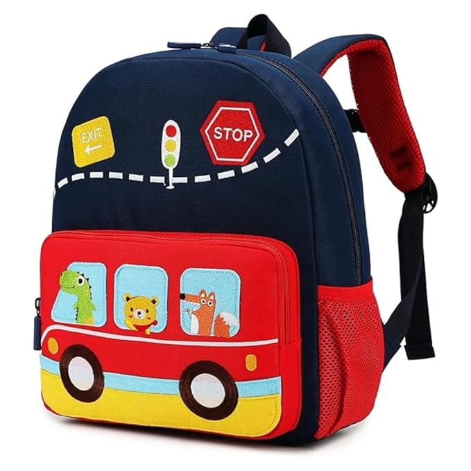 Zoomy Zoo Bus Blue-1