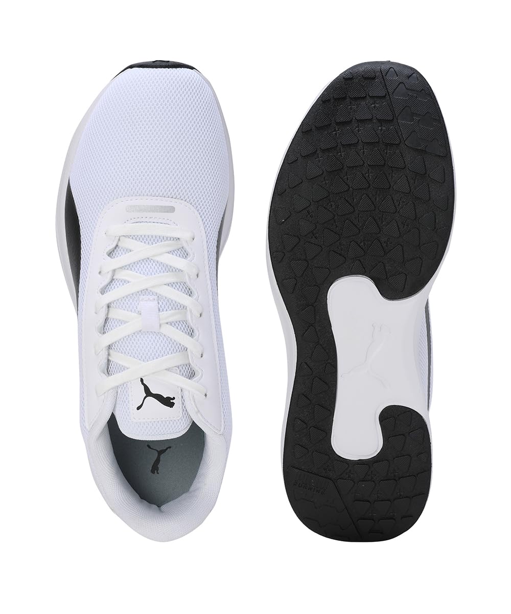 PUMA Puma Mens Fierce Runner Running Shoe 8 UK Black-White - image 5