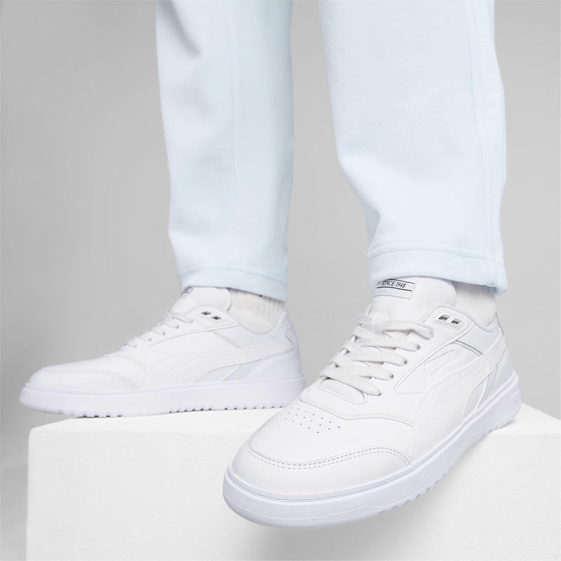 PUMA Doublecourt Sneakers - White-Cool Light Gray