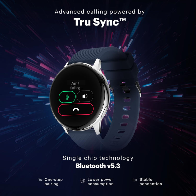 Noise Noise Vortex Plus 1.46 AMOLED Display, AoD, BT Calling, Sleek Metal Finish, 7 Days Battery Life, All New OS with 100+ Watch Faces & Health Suite (Jet Black) - image 4