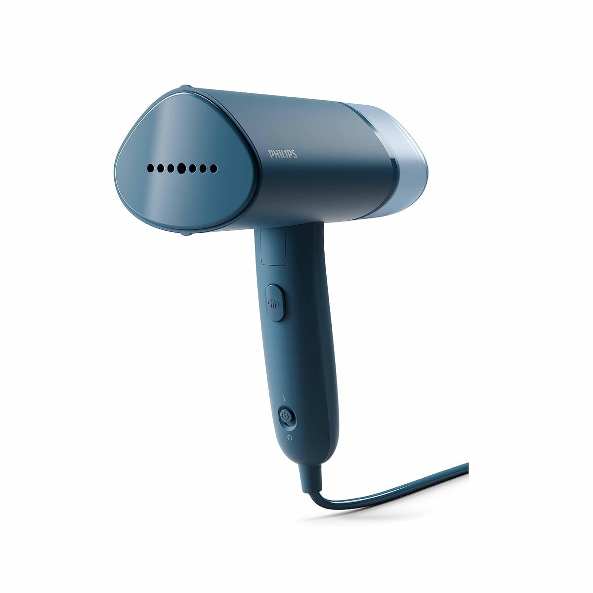 PHILIPS PHILIPS STH3000/20 Garment Steamer Perfect Rakhi Gift - Compact & Foldable, Convenient Vertical Steaming, 1000 Watt Quick Heat Up, up to 20g/min, Kills 99.9%* Bacteria (Reno Blue) - image 2