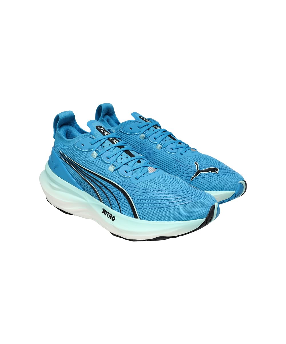 PUMA ForeverRun NITRO 2 Running Shoes - White-Fresh Water