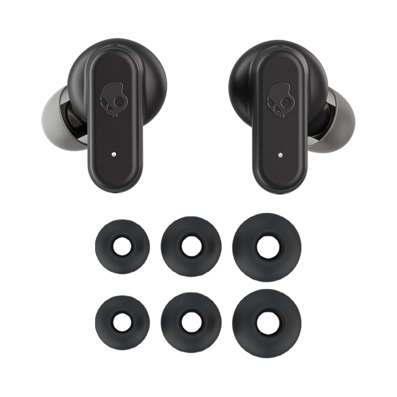 Skullcandy Skullcandy Dime Evo True Wireless Bluetooth Earbuds with Mic, 36Hr Battery, Multipoint Pairing, Google Fast Pair, Stay-Aware Mode, IPX4 Sweat Resistant TWS Earbuds - Black - image 7