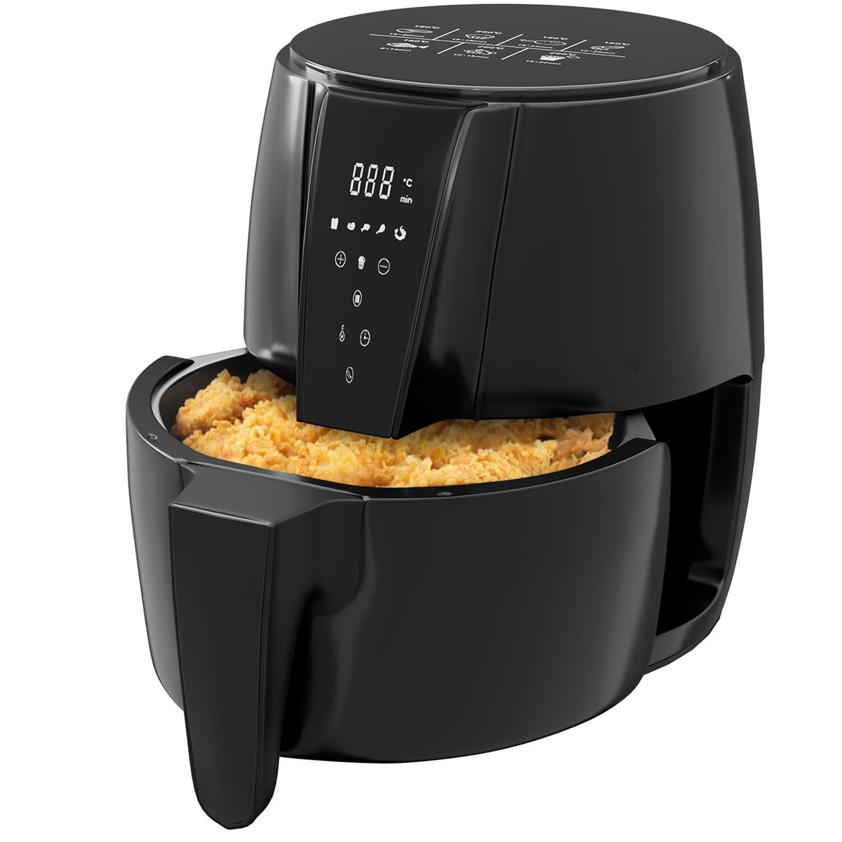 Lifelong Lifelong Air Fryer | 1 Year Warranty | 1350W, 4.2L, Digital with 6 Presets, Hot Air Circulation, Temperature & Timer Control, Up to 90% Less Oil Usage (LLHFD439, Black) - image 1