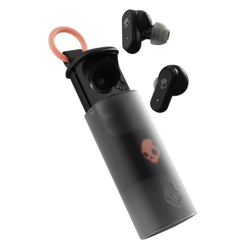 Skullcandy Skullcandy Dime Evo True Wireless Bluetooth Earbuds with Mic, 36Hr Battery, Multipoint Pairing, Google Fast Pair, Stay-Aware Mode, IPX4 Sweat Resistant TWS Earbuds - Black - image 1
