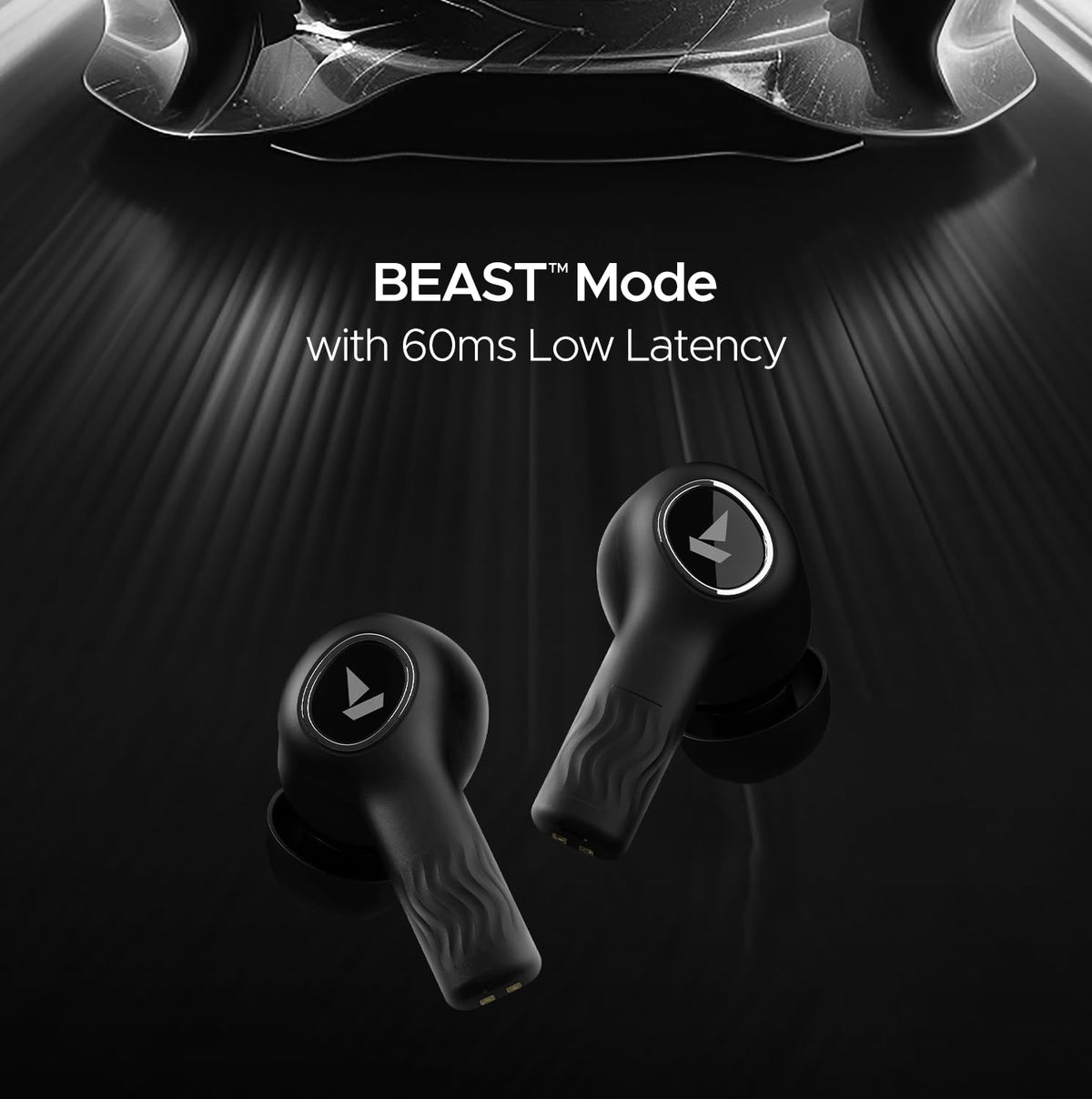 boAt boAt Nirvana Ion, 120HRS Battery, Crystal Bionic Sound w/Dual EQ Modes, 4Mics ENx, App Support, Low Latency, IPX4, v.5.2 Bluetooth Earbuds, TWS Ear Buds Wireless Earphones with mic (Charcoal Black) Charcoal Black 120 Hrs - image 6