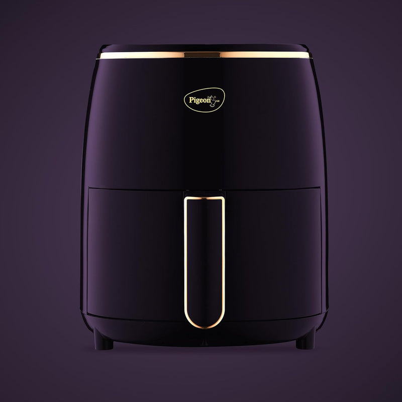 Pigeon Pigeon Healthifry Plus Digital Air Fryer, 360° High Speed Air Circulation Technology 1400 W with Non-Stick 4.2 L Basket - Purple - image 7
