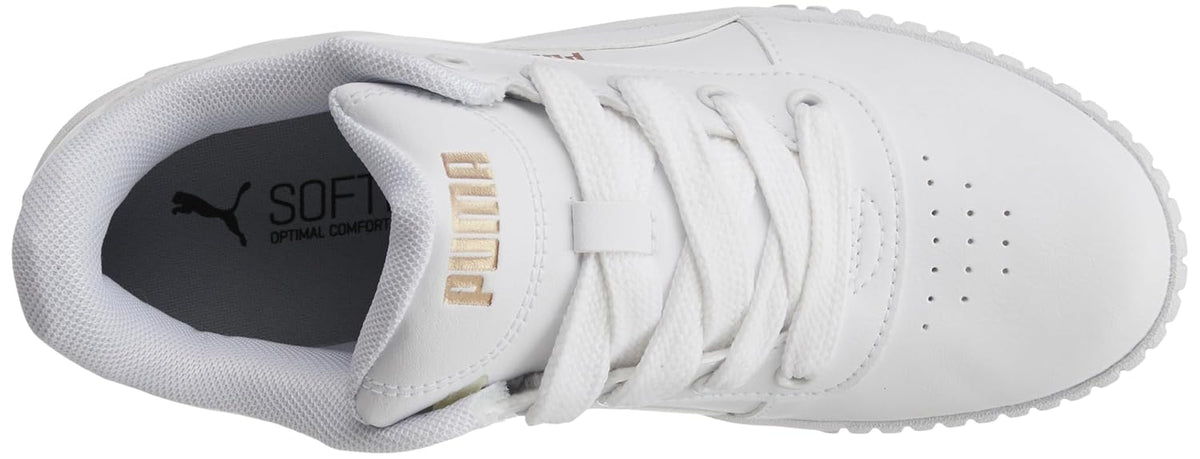 PUMA Carina 2.0 Chic Sneakers - White-Metallic Gold