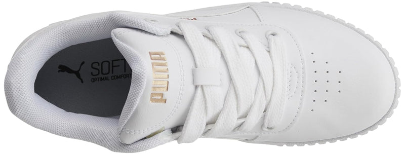 PUMA Carina 2.0 Chic Sneakers - White-Metallic Gold