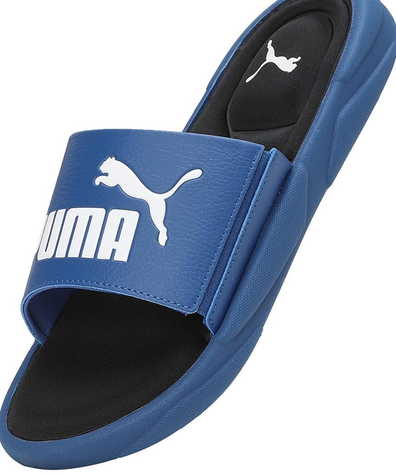 PUMA Royalcat Memory Foam Slides - Clyde Royal-White