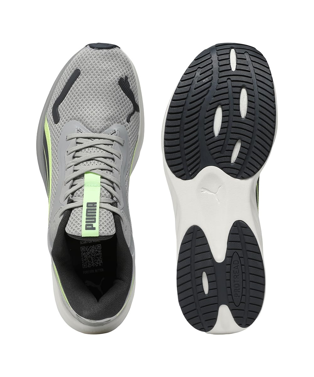 PUMA Pounce Lite Res Running Shoes - White-Black