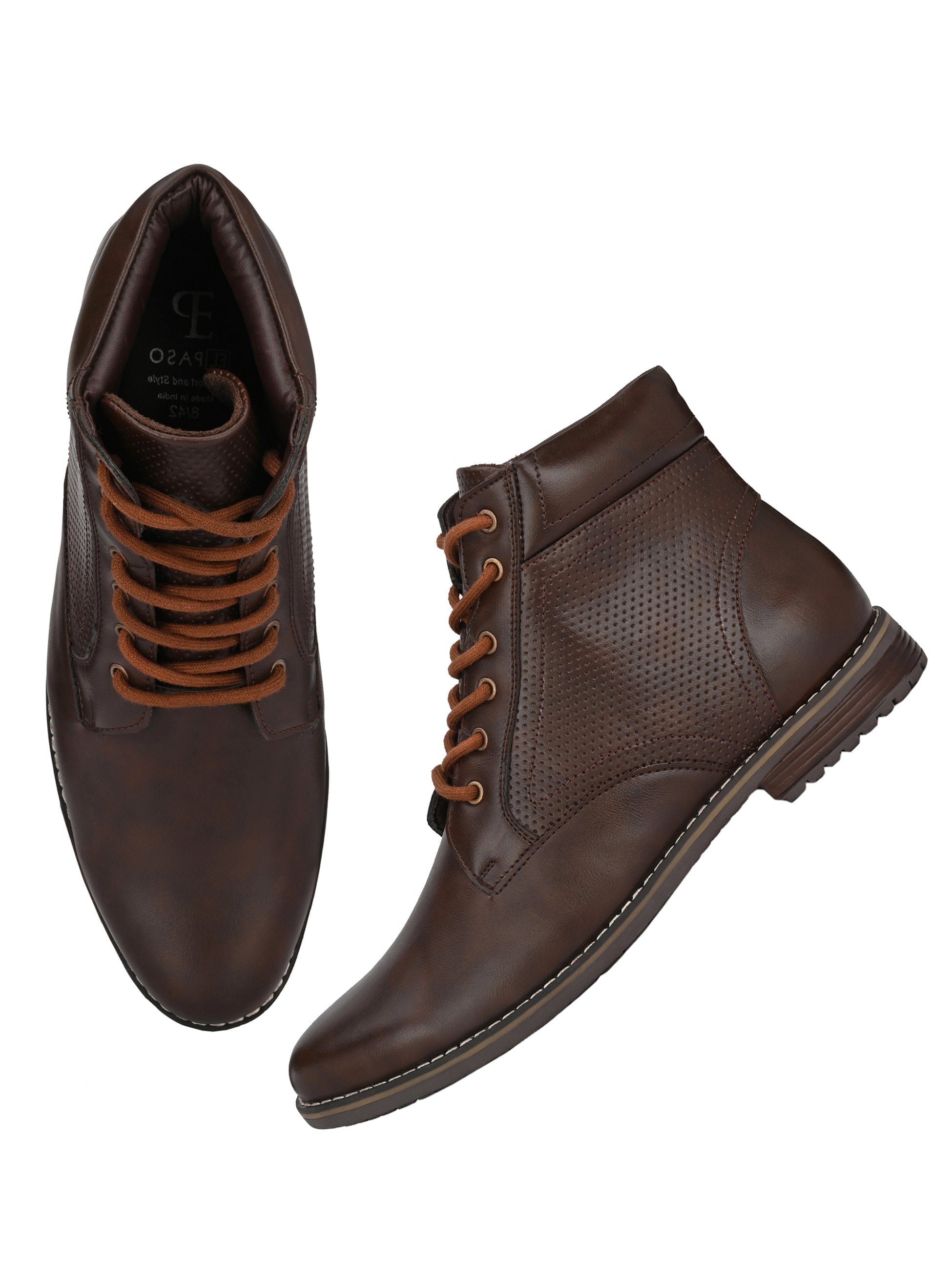 Cognac Sophisticated Ankle Boot Boots El Paso Fashion 