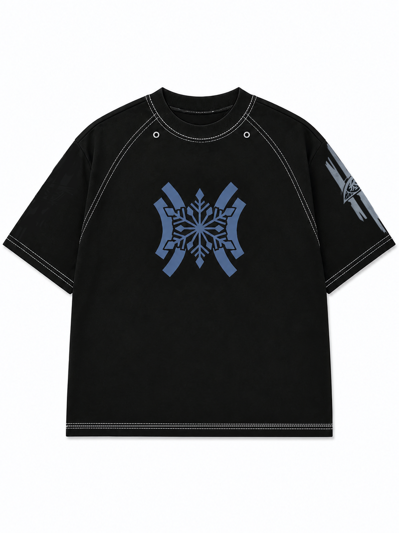 Akaza – Upper Moon Oversized T-Shirt-7